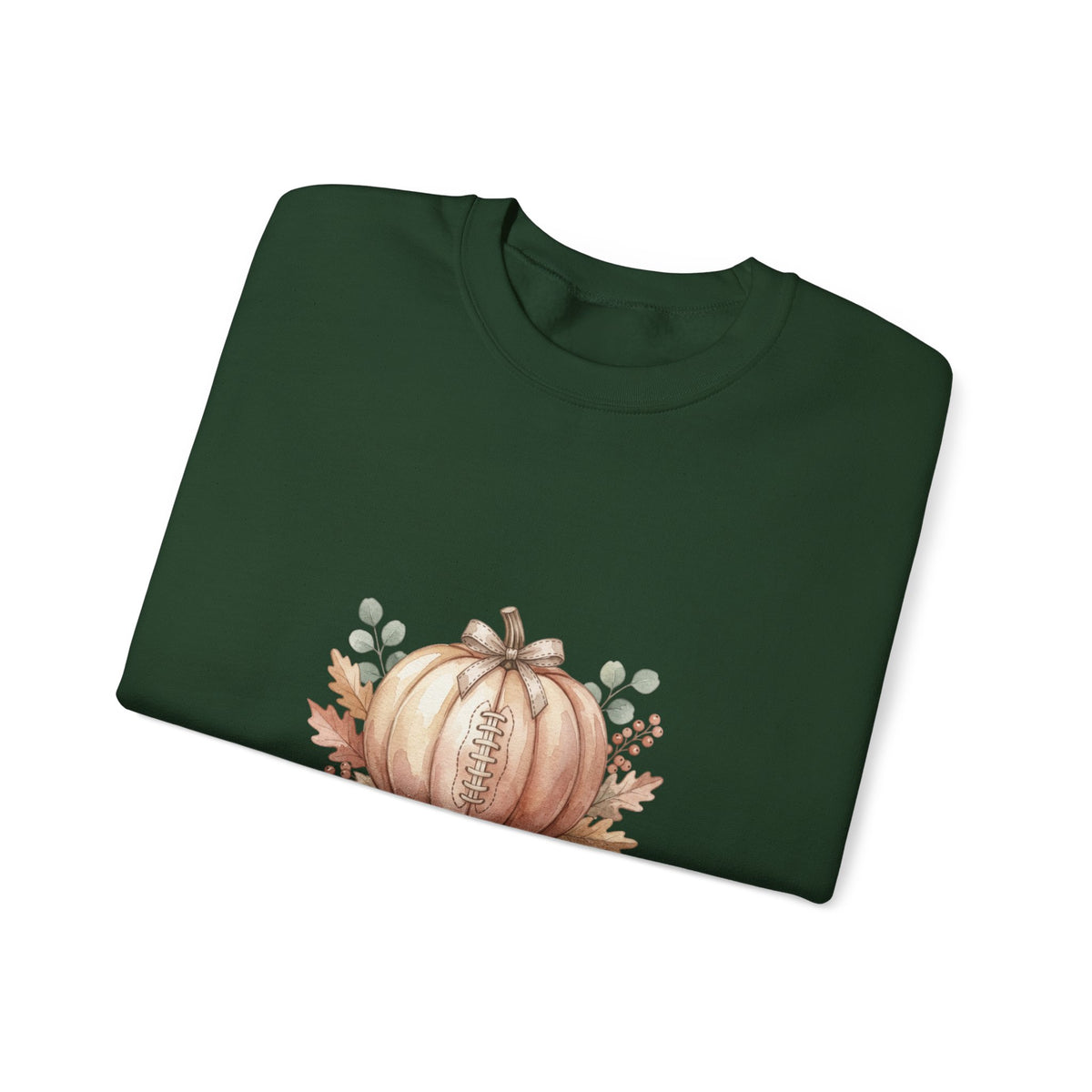 Floral Football Pumpkin Sweatshirt | Football Sundays